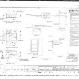 George St (280/288) Sydney.  Alts to rear Entrance & Extensions to fire stairs.  Joseland Gilling & Co P/L.