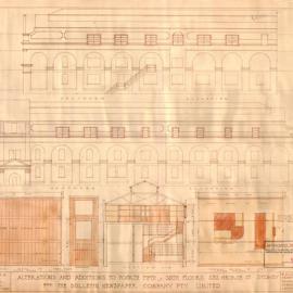 Plan - 252 George Street Sydney, 1938