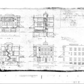 William Street and Yurong Street Reschs Ltd demolish & re-erect New Zealand Hotel