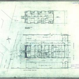 Plan - The Tor units, 51-59 Roslyn Gardens Elizabeth Bay, 1966