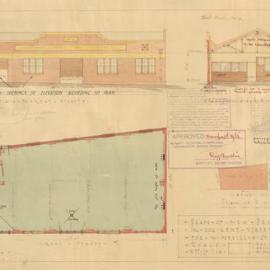 Plan - 196-204 Kent Street Sydney, 1932