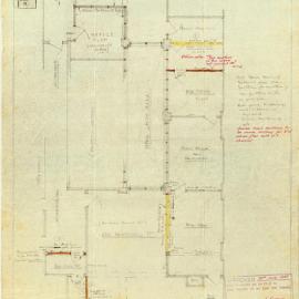 Castlereagh St (51). Alts to office partitions, second floor