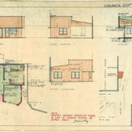 Plan - New Premises on Bent Street, Royal Agricultural Society (RAS) Showground, Moore Par 1953