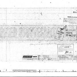 William St Sydney (63) - structural support for roof sign