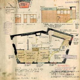 Plan - 329 King Street Newtown, 1955