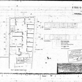 Clarence St (123/129). Erect Partitions - 2nd floor.  Sheldon Bros P/L.
