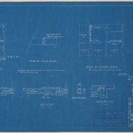 Elizabeth St (420-422) and Devonshire St. Alteration to 1st and 2nd floors.