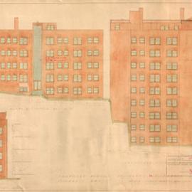 Plan - 94 Elizabeth Bay Road Elizabeth Bay, new buildings, residential flats, 1938