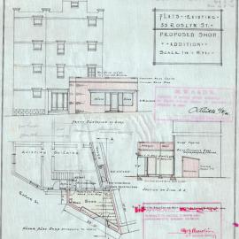 Roslyn St (35). Proposed shop.