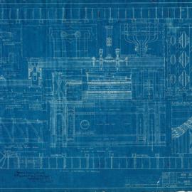 Plan - Awning, David Jones, 67-77 Market Street Sydney, 1941