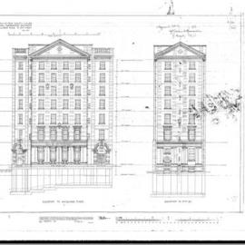 Plan - Bank of New South Wales - Exchange Chambers, Macquarie Place, 1916