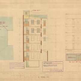 Bathurst St (125-129). Fire reinstatement.