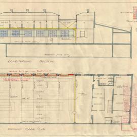 Plan - 17-19 Oxford Street Sydney, alterations to store, 1941