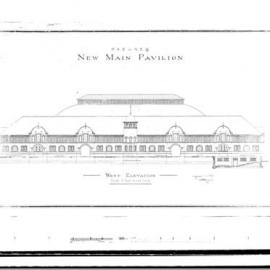 Plan - Pony Pavilion, Royal Agricultural Society (RAS) Showground, Moore Park, 1912