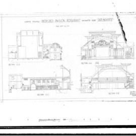 Plan - Theatre Restaurant, Bayswater Road, 1912