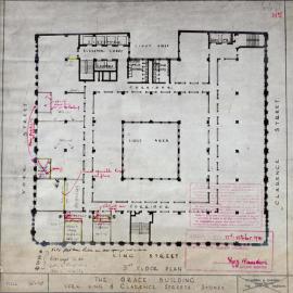 Plan - Grace Building, York Street Sydney, 1941