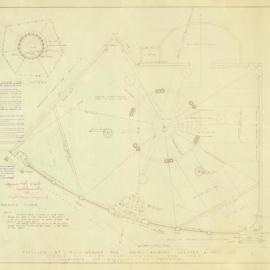 Plan - Royal Agricultural Society (RAS) Anthony Hordern & Sons Pavilion, Moore Park, 1923