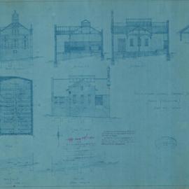 Plan - New building, Presbyterian Church, Campbell Street Sydney, 1910