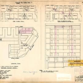 Plan - Hotel Metropole, 8-18 Bent Street Sydney, 1957