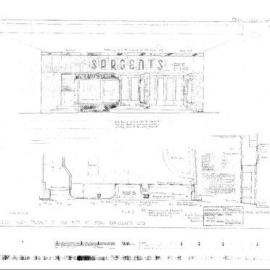 Pitt St (252), Sargants, New shop front
