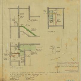 Elizabeth Bay Rd (43-47A) (Scotforth). Steel stairs.