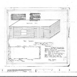 Plan - Alhambra Theatre, 724-728 George Street Sydney, 1916