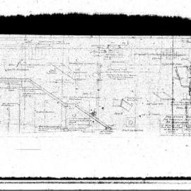Plan - Fire escape for Sheffield House, 80-84 Wentworth Avenue Sydney, 1946