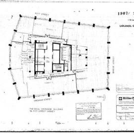 Bridge St (21). (premises k/a 56 Pitt St). Erect partitions, 20th floor.