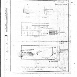 Plan - Alterations to games room, 140 Commonwealth Street Surry Hills, 1972