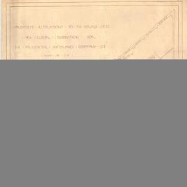 Plan - Alterations to existing building, Herald Office, Pitt Street Sydney, 1935