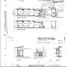 Ethel St (1) Erskineville. Alterations and additions to dwelling.