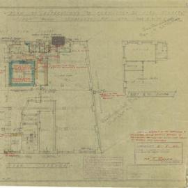 Plan - Alterations to existing building, 21 Pier Street Sydney, 1946