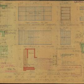 Plan - New building - Gipps Street and Lane Pyrmont, 1946