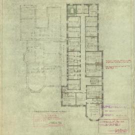 Plan - Alterations to existing building, Cheverells, 2 Elizabeth Bay Road Elizabeth Bay, 1946