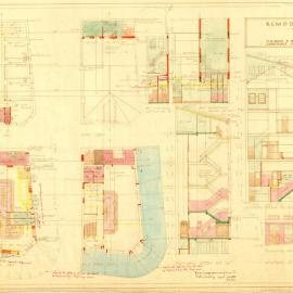 York St (30 ) and King St (Forbes Hotel). Remodelling.