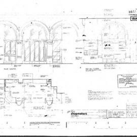 George Street (429-481) Sydney. QVB. Refurbish confectionery shop 3.