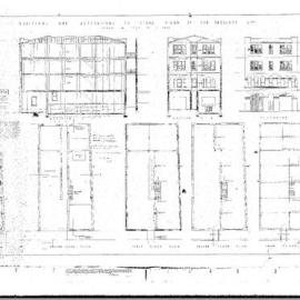 Plan - Alterations for Prescott Limited, 14-16 Dixon Street Sydney, 1918