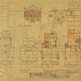 Plan - Alterations and additions to 30-32 Victoria Street Potts Point, 1933