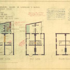 Plan - 304-306 Bourke Street Darlinghurst, 1924
