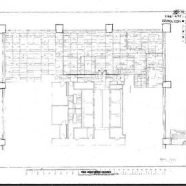 York Street (101-109) Sydney. National Mutual Centre. Partitions Level 16.