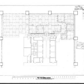 York Street (101-109) Sydney. National Mutual Centre. Partitions Level 16.