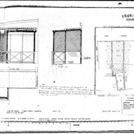 Rose Cottage (15) Paddington.  Erect Timber Pagola.  R A & M J Gazal.