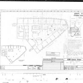 O'Connell St (1/3) Sydney. (Knox House).  Erect Partitions 3rd floor. C.S.R. Ltd.
