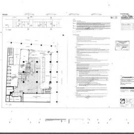 Liverpool Street (133-141) Sydney. Partitions Alts Services Decor Ground Floor.