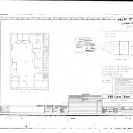 Spring St (8) Sydney. (Swire House)  Partitions 4th floor. C.S.R.Ltd.