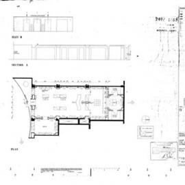 Pitt Street (184-190) Sydney. Centrepoint. New shopfront and partitions shop G15, 16.