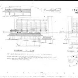 Dixon St (25/29) Sydney.  Erect signs to Dixon St. (Wall above entrance).  Prestige Displays P/L.