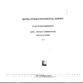 Macquarie Street (115-119) Sydney. Convert Guest Rooms to Suites Level 14.