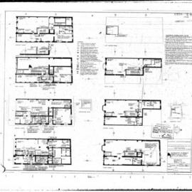 Hunter St (10-14). New fire stairs - 1st to ground to basement