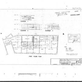 Pitt St (35). Partitions 1st floor